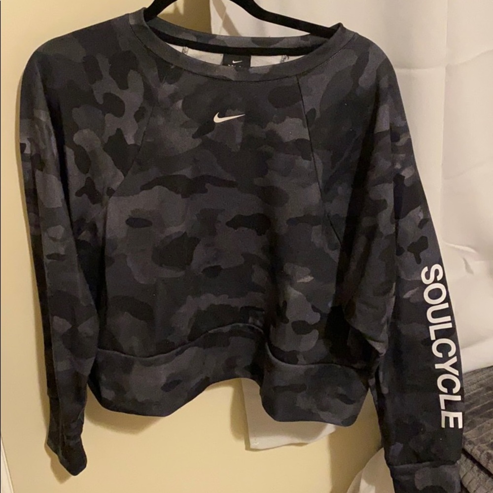 SOUL CYCLE NIKE CAMO LONG SLEEVE